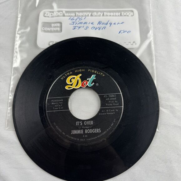 45s Record Lot Of 10 Singles Vintage Country Western Honky Took Nashville Swing - Picture 3 of 11